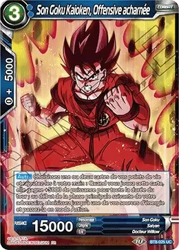 Malicious Machinations [BT8] - Son Goku Kaioken, Offensive acharnée