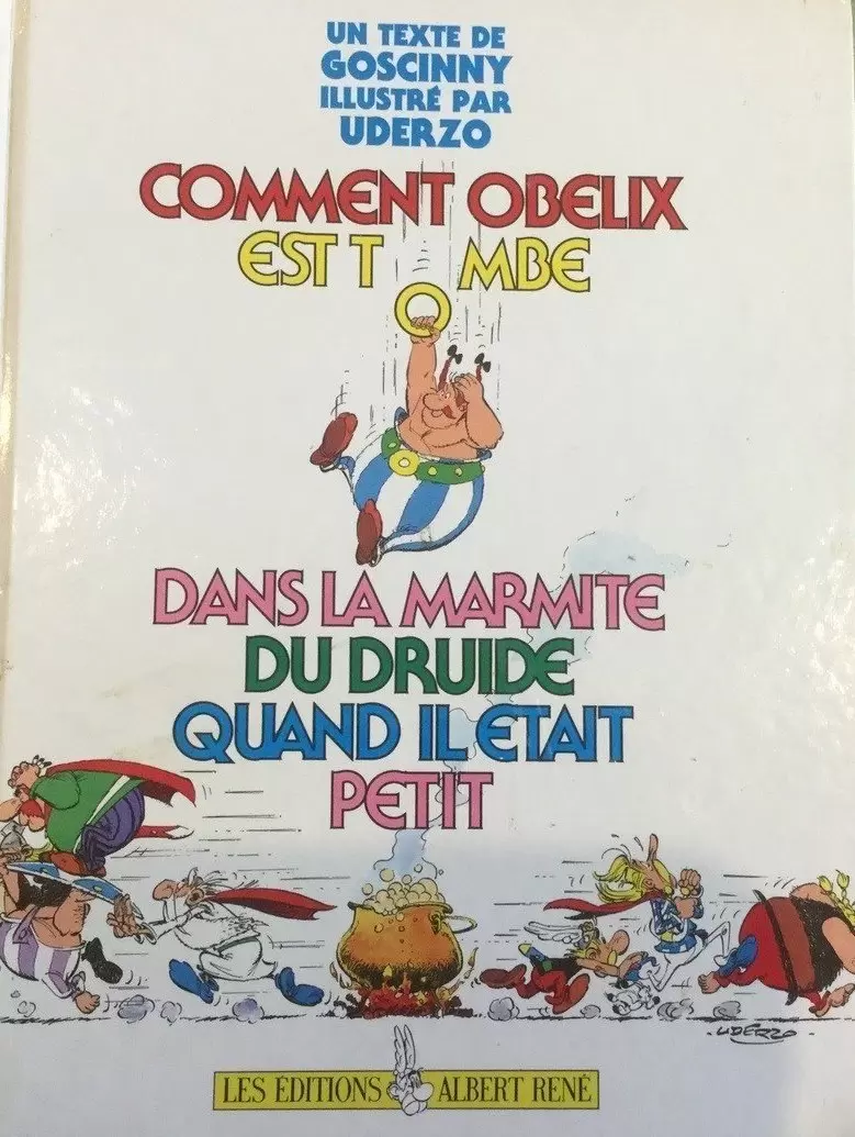 Astérix - Comment obelix est tombé dans la marmite du druide quand il était petit