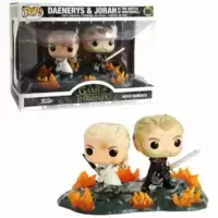 Game of Thrones - Daenerys & Jorah at the battle of Winterfell