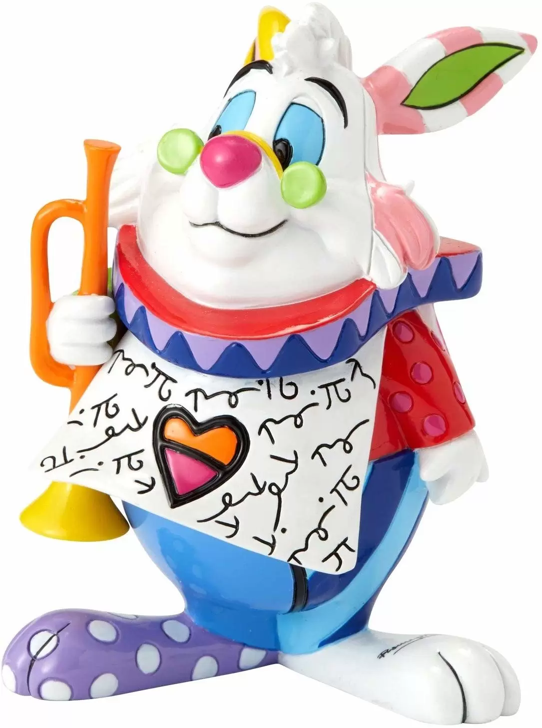 Britto - Disney by Romero Britto - Alice in Wonderland - White Rabbit