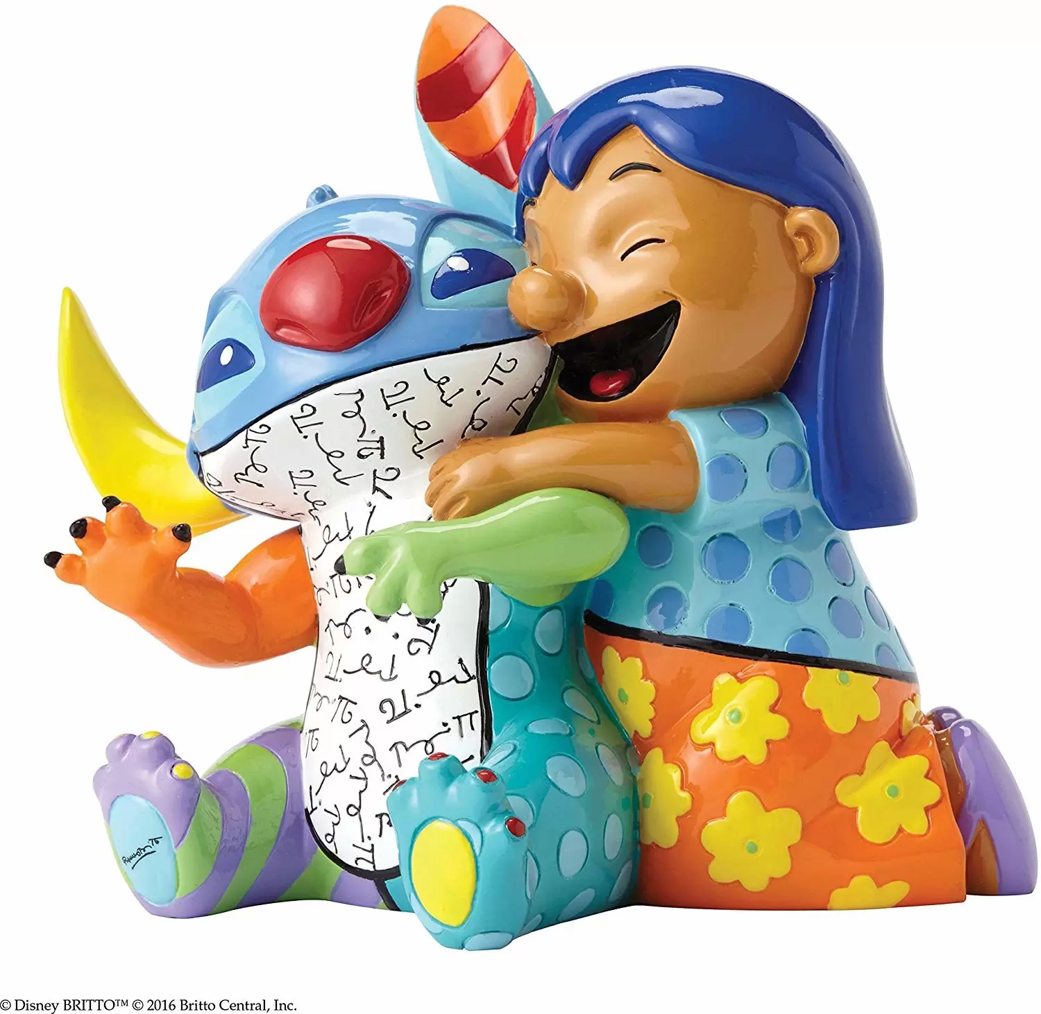 Britto - Disney by Romero Britto - Lilo & Stitch - Hug