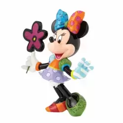 Minnie Mouse with flowers