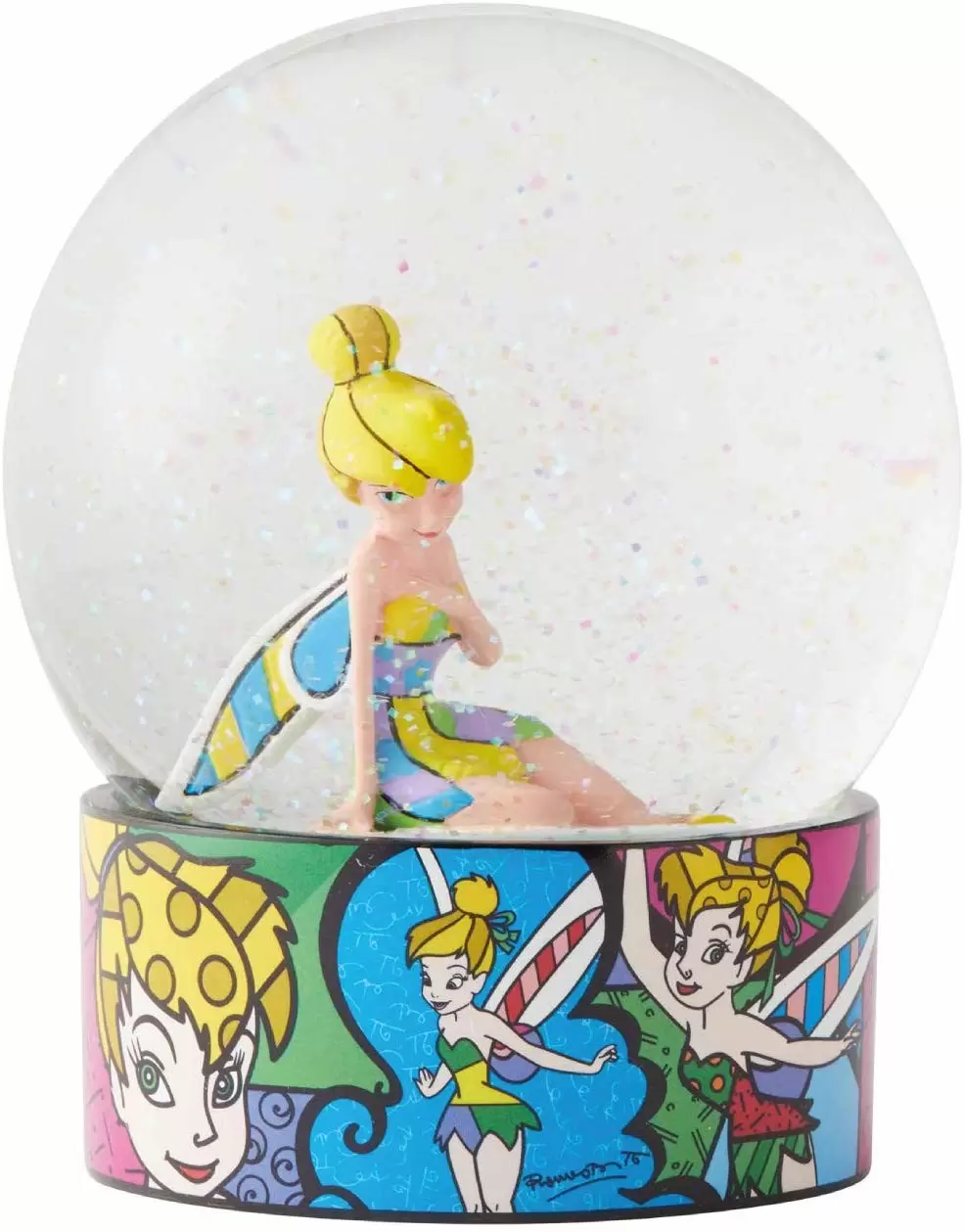 Disney Romero Britto TINKERBELL 3D Pop Art Block Tink 4033868 NEW 