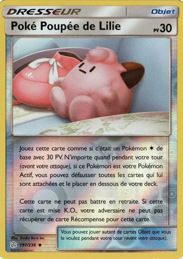 Éclipse Cosmique - Poké Poupée de Lilie Reverse
