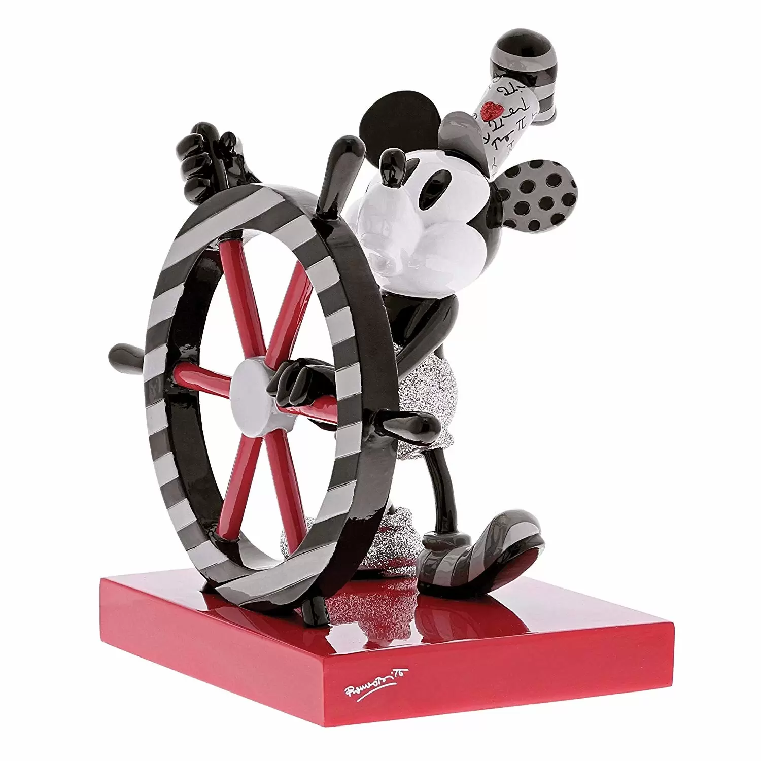 Britto - Disney by Romero Britto - Steamboat Willie - Mickey Mouse