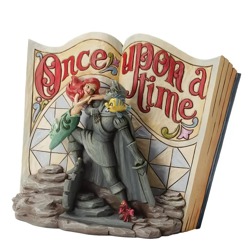 Disney Traditions by Jim Shore - Storybook La Petite Sirène - Once upon a time
