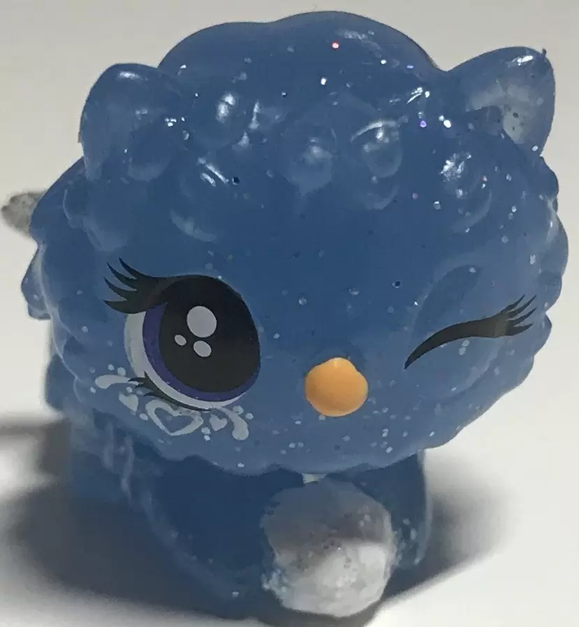 Hatchimals ColleGGtibles Saison 6.5 - Royal Snow Ball - Fluffy Kittycan Blue