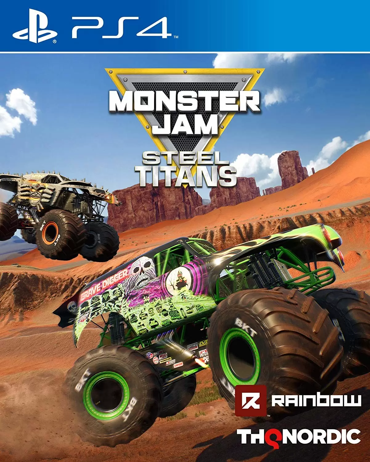 Jeux PS4 - Monster Jam Steel Titans