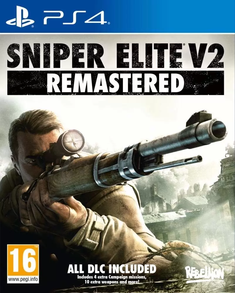 PS4 Games - Sniper Elite V2 Remastered
