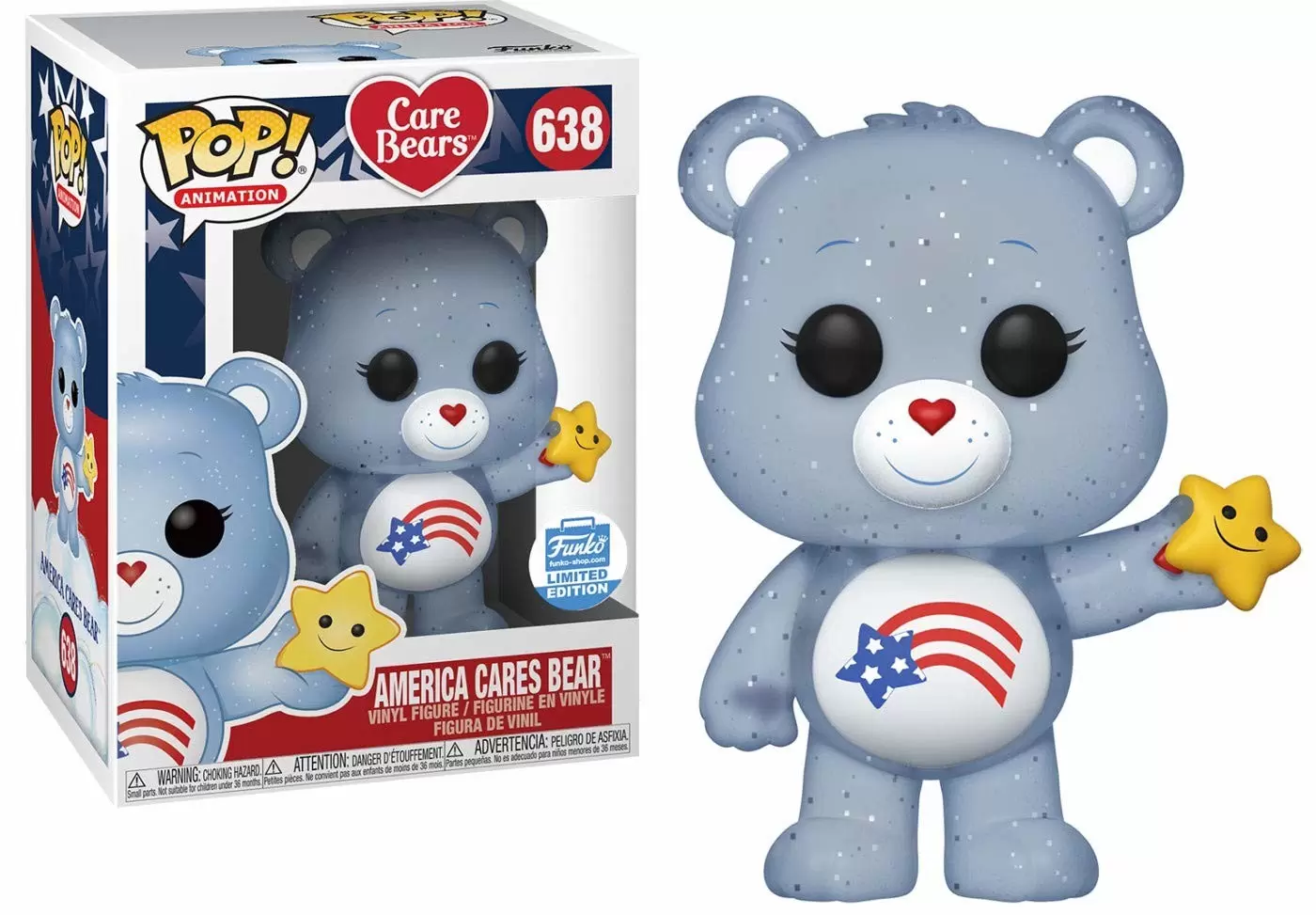 POP! Animation - Care Bears - America Cares Bear