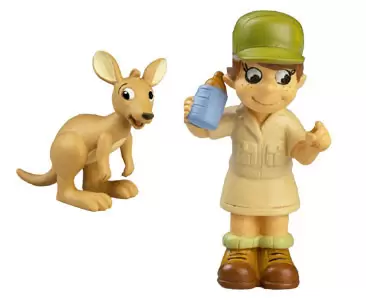 Les Animaux de la Savane - La Tarentule + Le Bébé Kangourou + Le Fille du Ranger