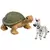Les Animaux de la Savane - La Tortue des Galapagos + La Maman Tortue + Le Bébé Zèbre