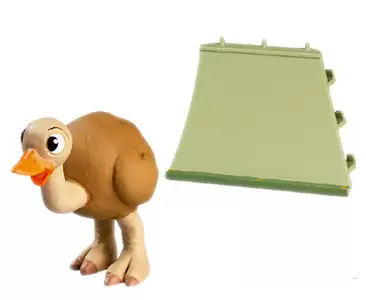Les Animaux de la Savane - Le Casoar + Le Bébé Autruche + La Tente du Ranger