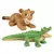 Les Animaux de la Savane - Le Diable de Tazmanie + La Maman Crocodile + Le Bébé Couguar