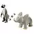 Le Lémurien + Le Papa Lémurien + Le Bébé éléphant