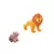 Le Lion + Le Papa Lion + Le Bébé Hippopotame