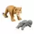 Les Animaux de la Savane - Le Puma + La Maman Puma + Le Bébé Fourmilier