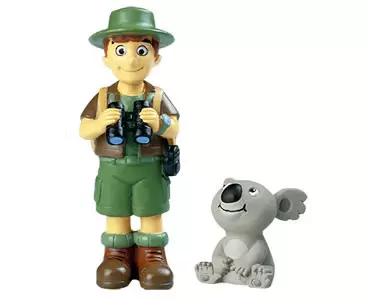 Les Animaux de la Savane - Le Ranger + Le Papa Ranger + Le Bébé Koala