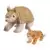 Le Tatou + Le Papa Tatou + Le Bébé Tigre