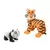 Le Tigre + Le Bébé Panda + Le Papa Tigre