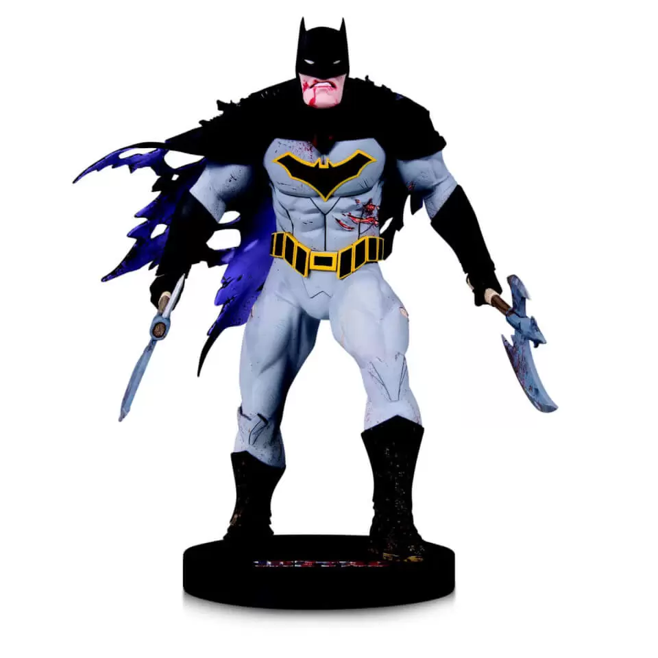 DC Collectibles Statues - DC Designer Ser Metal Batman By Capullo Mini Statue