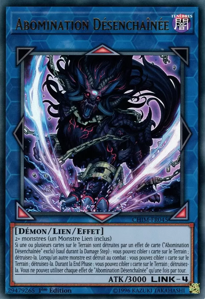 Impact du Chaos CHIM - Abomination Désenchaînée
