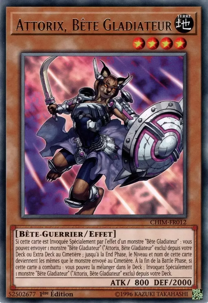 Impact du Chaos CHIM - Attorix, Bête Gladiateur