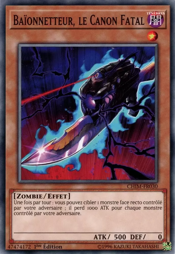 Impact du Chaos CHIM - Baïonnetteur, le Canon Fatal
