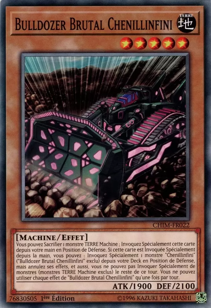 Impact du Chaos CHIM - Bulldozer Brutal Chenillinfini