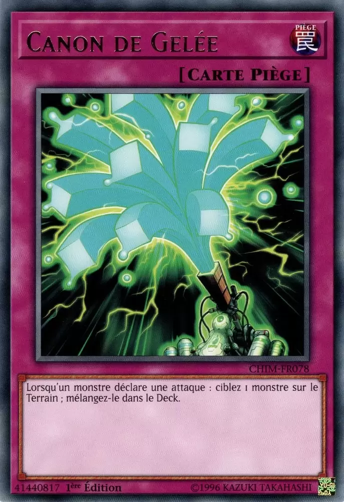 Impact du Chaos CHIM - Canon de Gelée