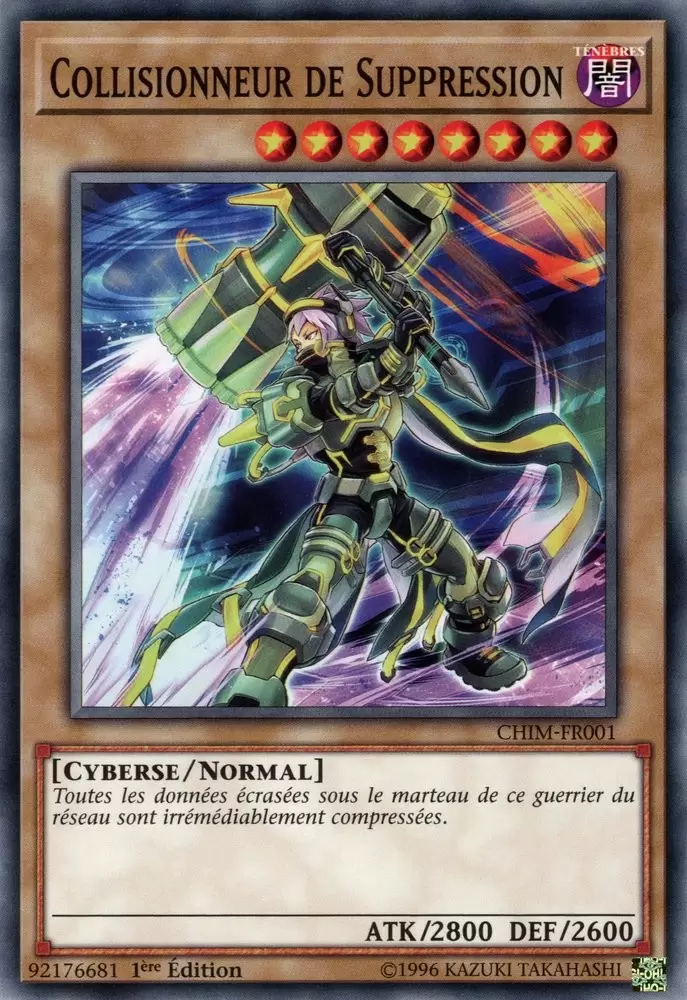 Impact du Chaos CHIM - Collisionneur de Suppression