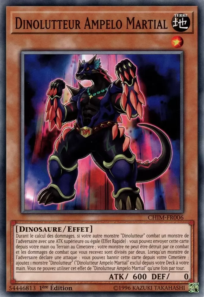 Impact du Chaos CHIM - Dinolutteur Ampelo Martial