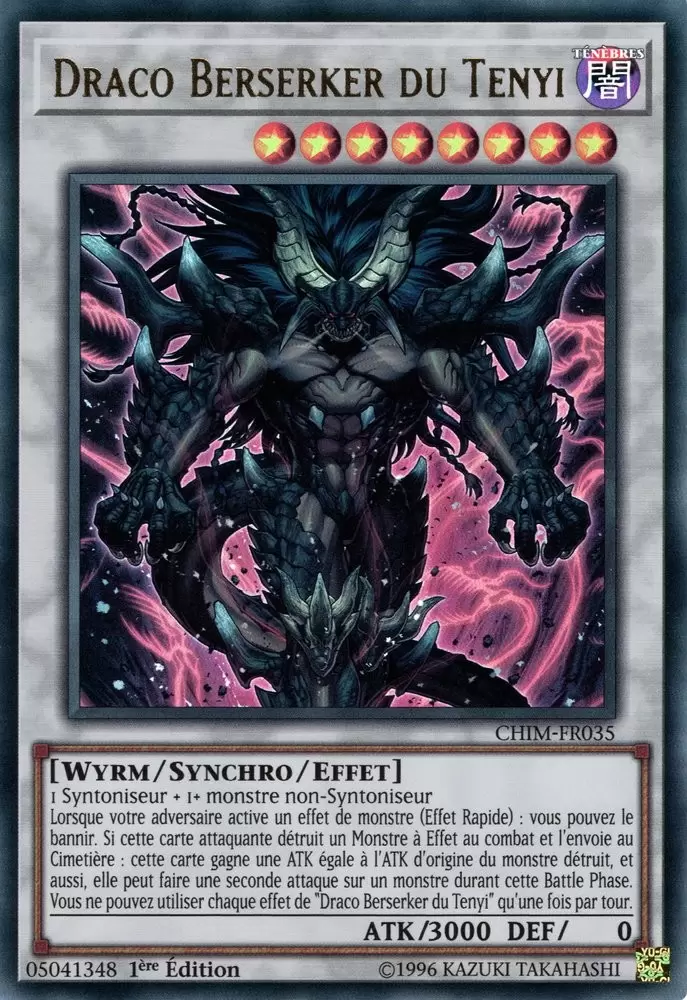 Impact du Chaos CHIM - Draco Berserker du Tenyi
