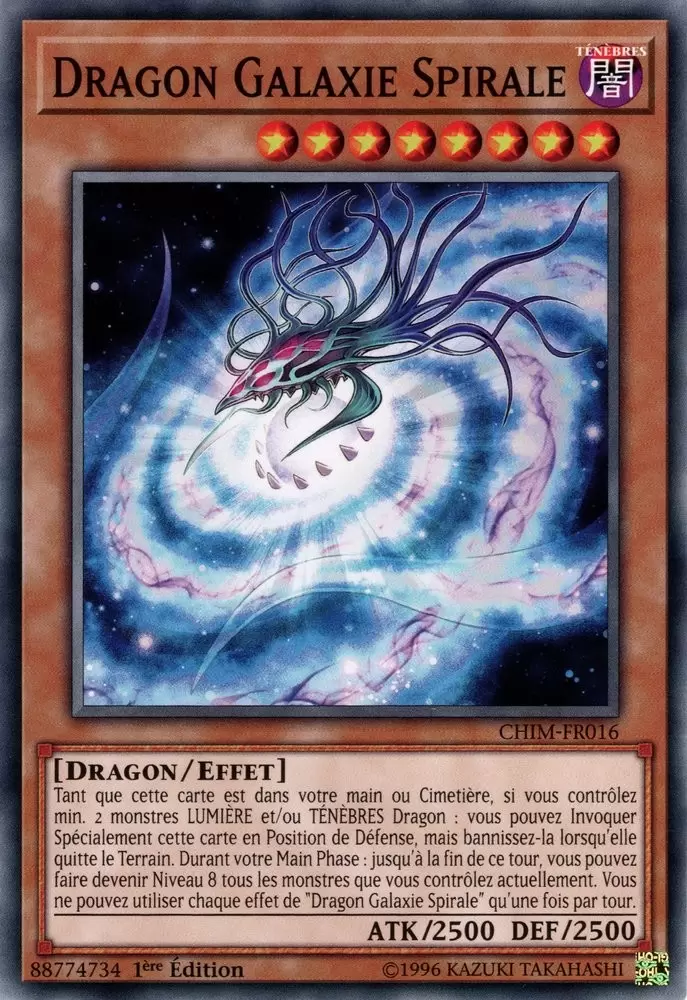 Impact du Chaos CHIM - Dragon Galaxie Spirale