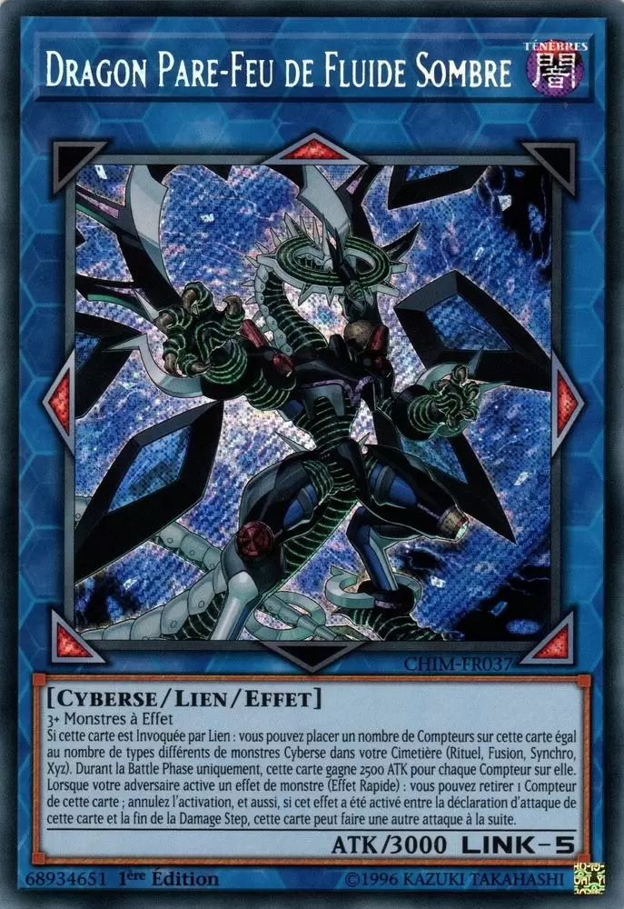 Impact du Chaos CHIM - Dragon Pare-Feu de Fluide Sombre