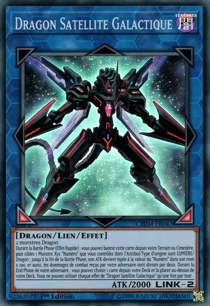 Impact du Chaos CHIM - Dragon Satellite Galactique