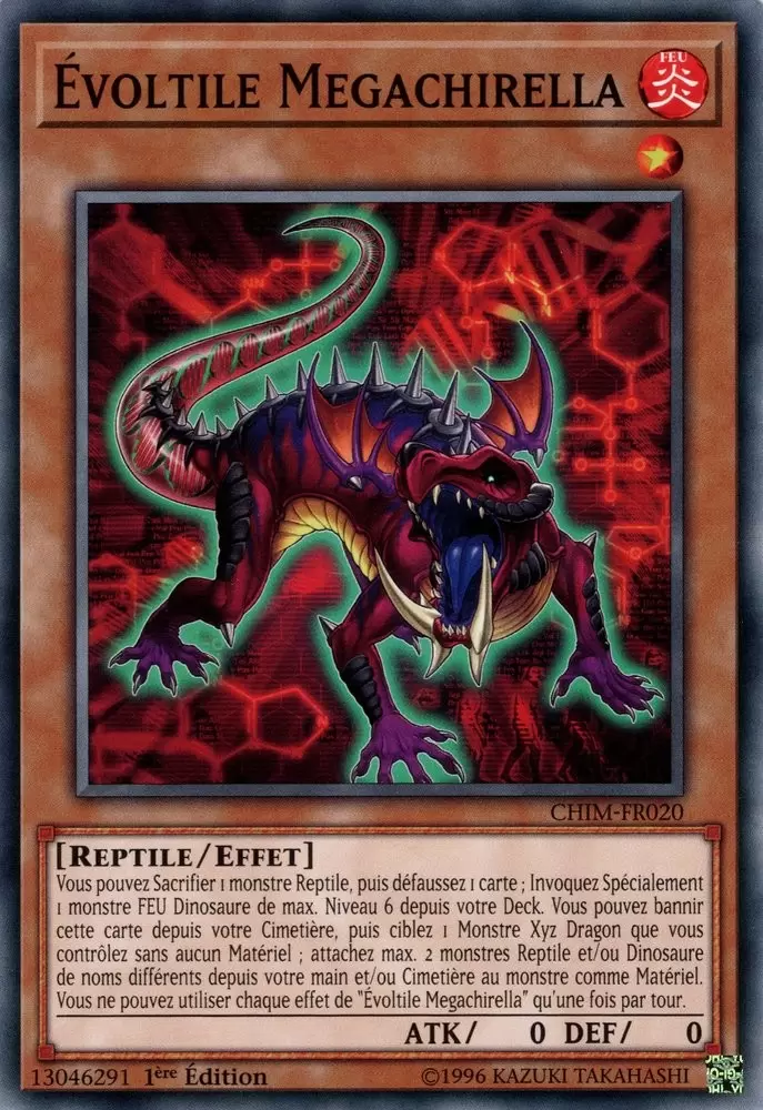 Impact du Chaos CHIM - Évoltile Megachirella