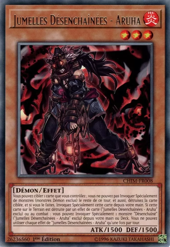 Impact du Chaos CHIM - Jumelles Désenchaînées - Aruha