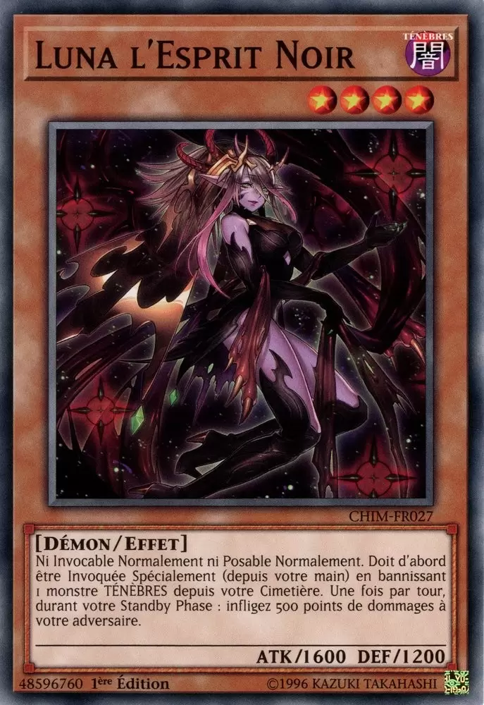 Impact du Chaos CHIM - Luna l\'Esprit Noir