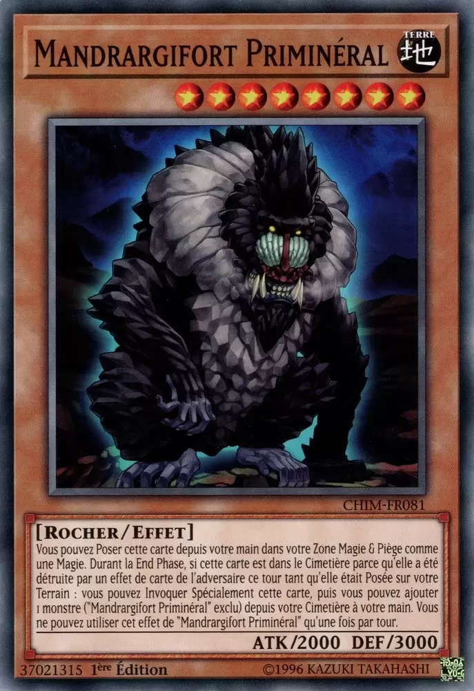 Impact du Chaos CHIM - Mandrargifort Priminéral