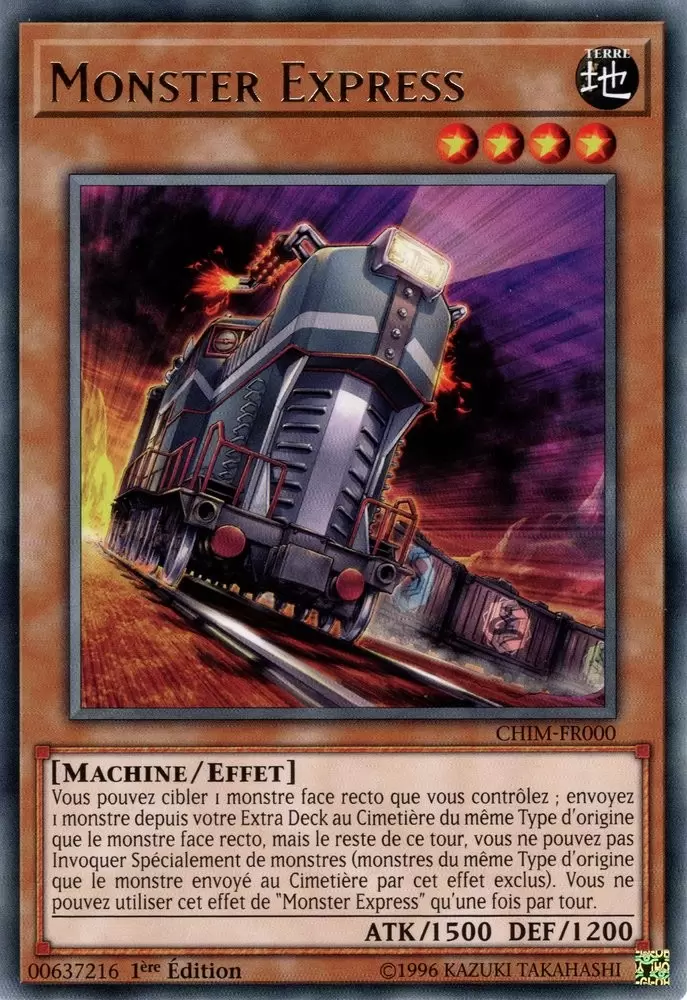 Impact du Chaos CHIM - Monster Express