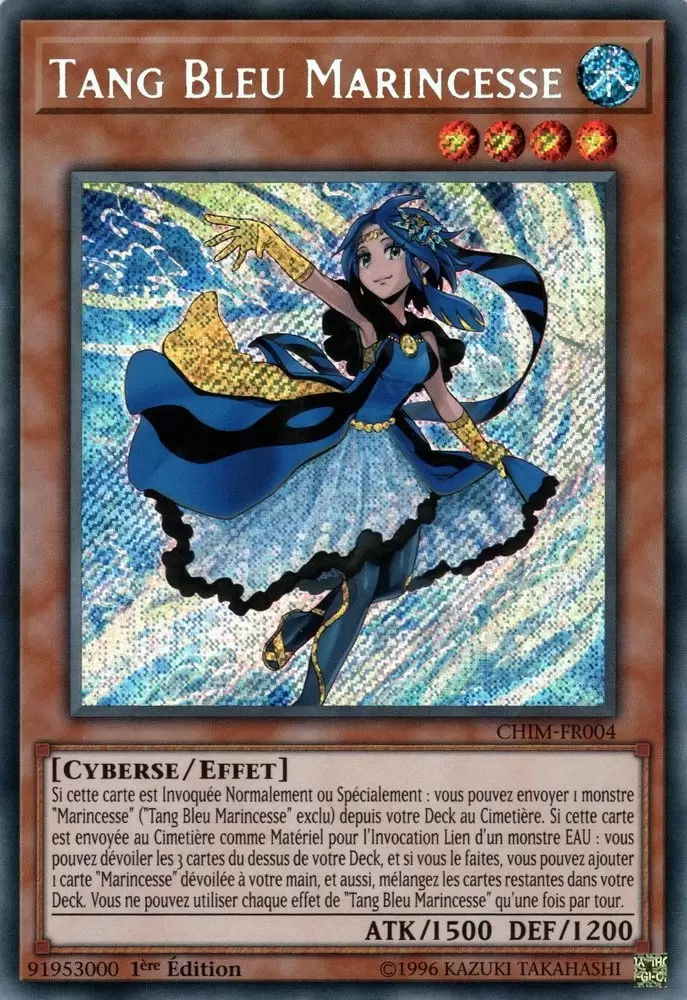Impact du Chaos CHIM - Tang Bleu Marincesse
