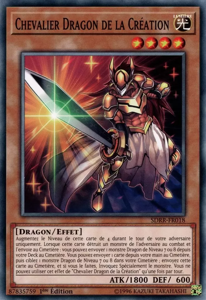 La Revolte Rokkette SDRR - Chevalier Dragon de la Création