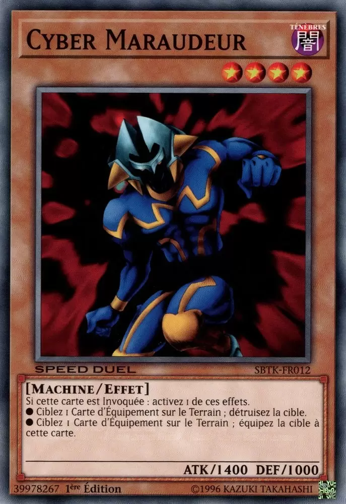 Speed Duel : Les Épreuves du Royaume SBTK - Cyber Maraudeur