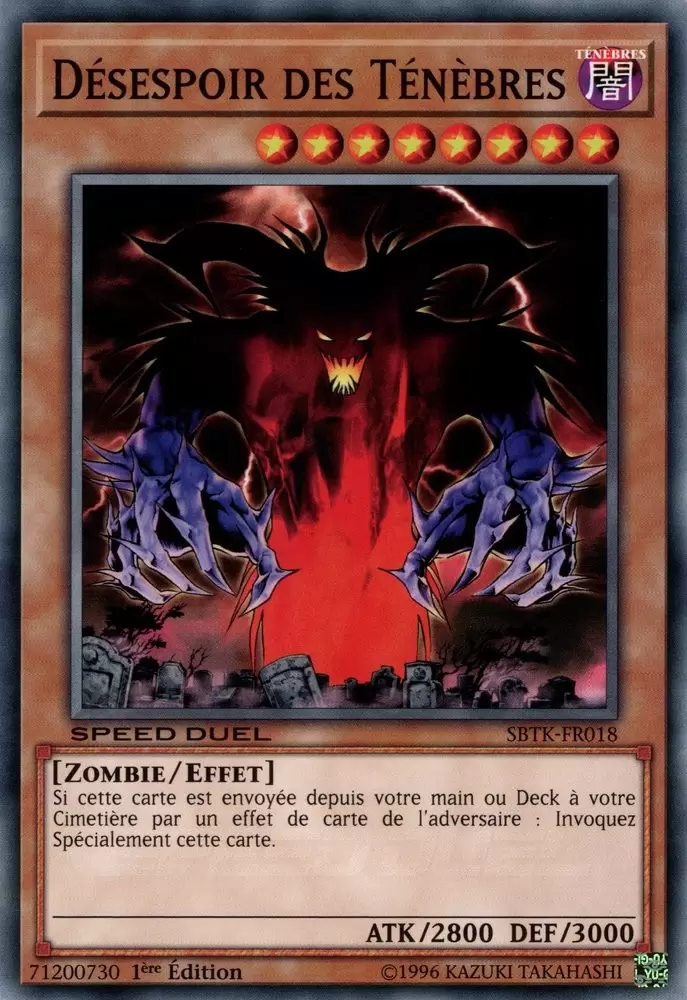 Speed Duel : Les Épreuves du Royaume  SBTK - Désespoir des Ténèbres