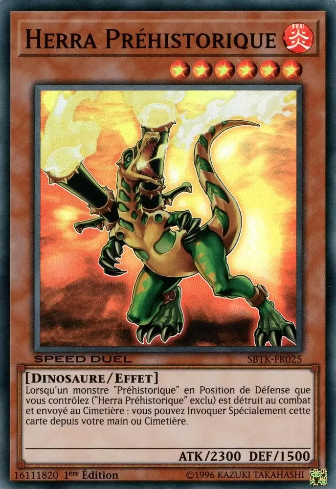 Speed Duel : Les Épreuves du Royaume  SBTK - Herra Préhistorique