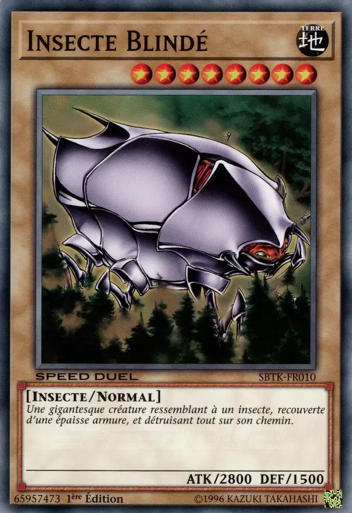 Speed Duel : Les Épreuves du Royaume  SBTK - Insecte Blindé