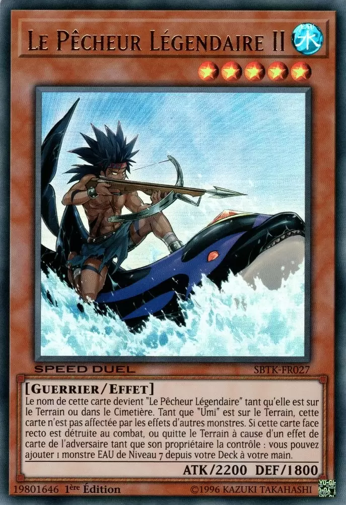 Speed Duel : Les Épreuves du Royaume SBTK - Le Pêcheur Légendaire II