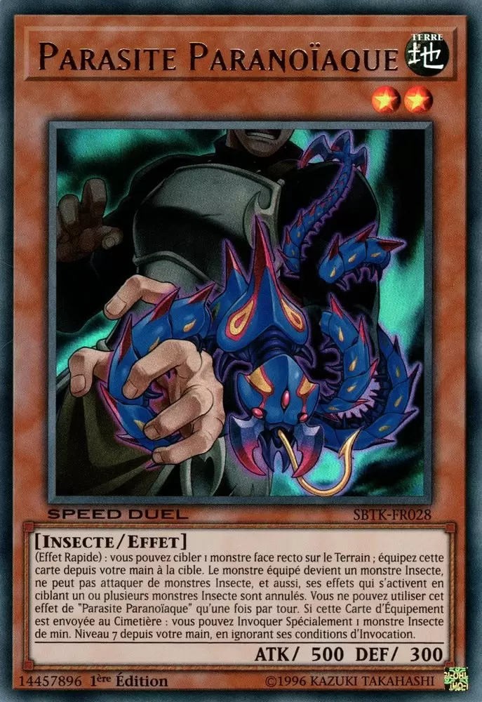 Speed Duel : Les Épreuves du Royaume  SBTK - Parasite Paranoïaque