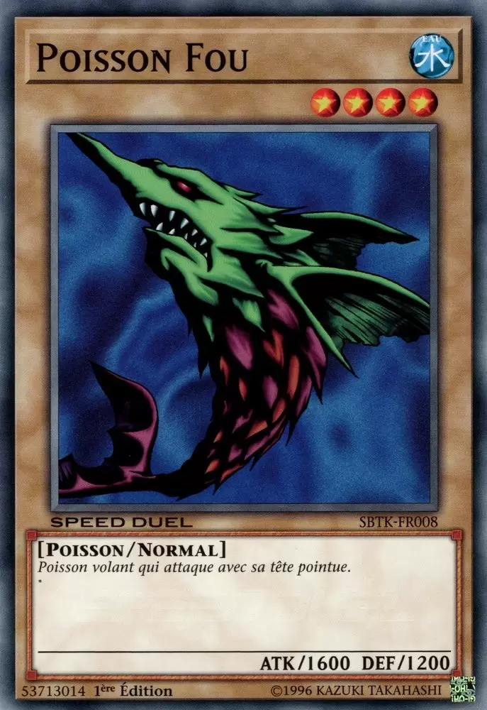 Speed Duel : Les Épreuves du Royaume  SBTK - Poisson Fou